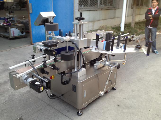Tleûşeya Round Glue Sard Glitter Flat Surface Label Applicator 1.0KW Motor Operasyona Hêsan