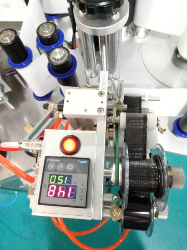 Labelê Otomatîk Labelê Labelê Aliyê Dûbel Side Bi Amûra Paging Machine Maşîneya Kodkirinê