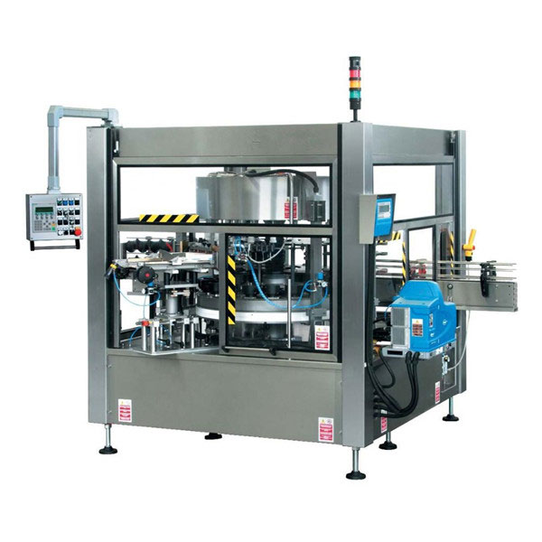 CE Makîneya Nîşankirina Sticker Rotary Winged Rotary Automatic Bottle