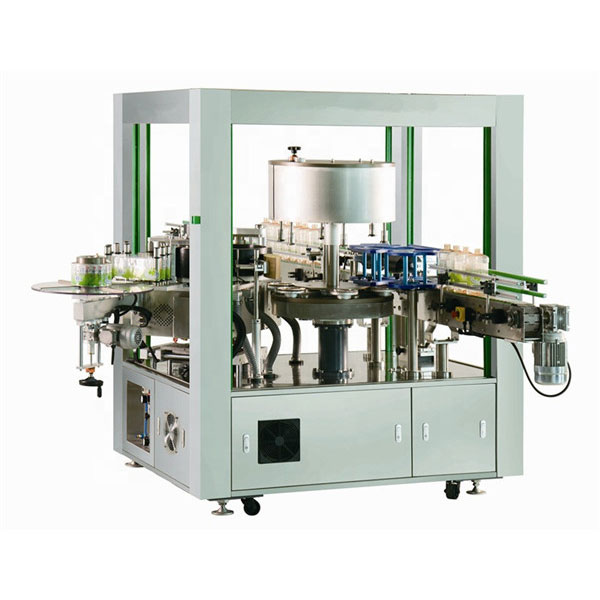 Rotary Labeler Machine Pêş û Paş