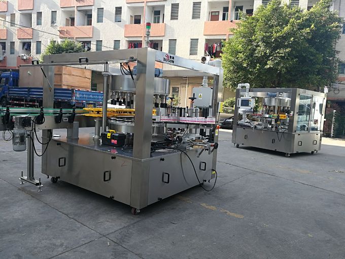 Labelê rotary pêş û paş / Neck û leza pêş 15000B / H CE Certification